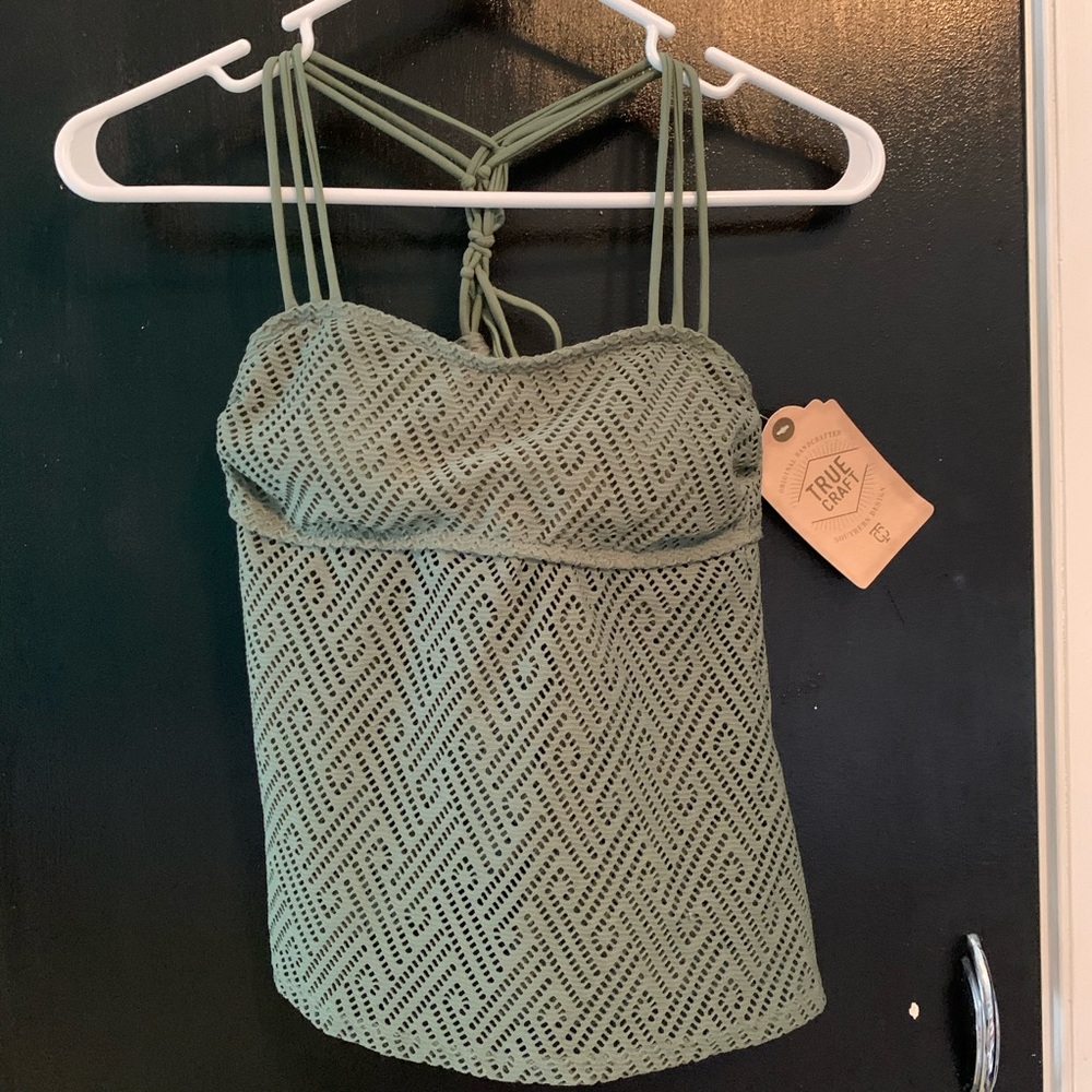 Tankini- laced-see through